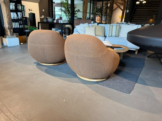 Cane-line Gem Loungechair Swivel Umber Brown_1