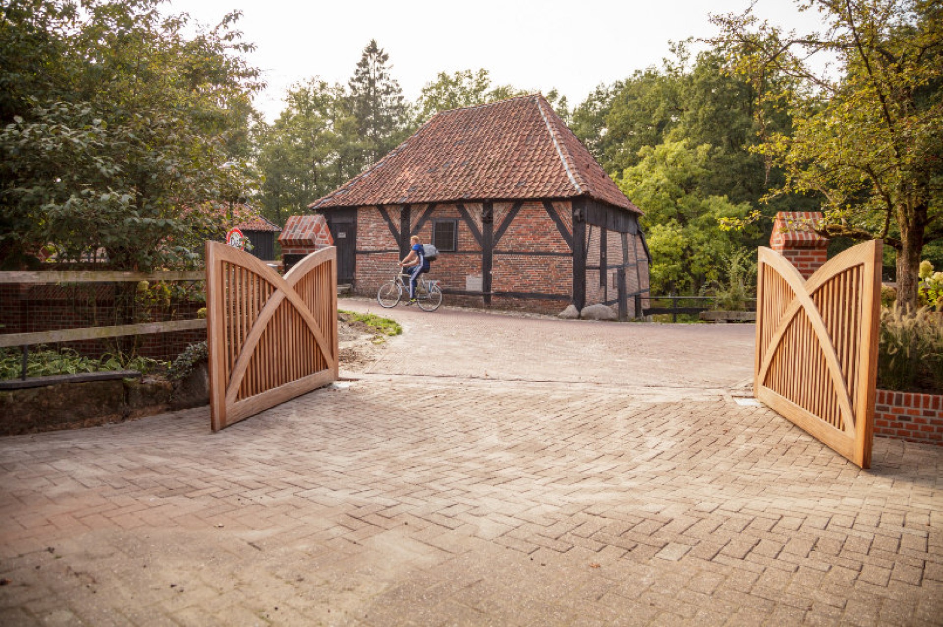 Hard houten poort Hendriks Omheining (2)