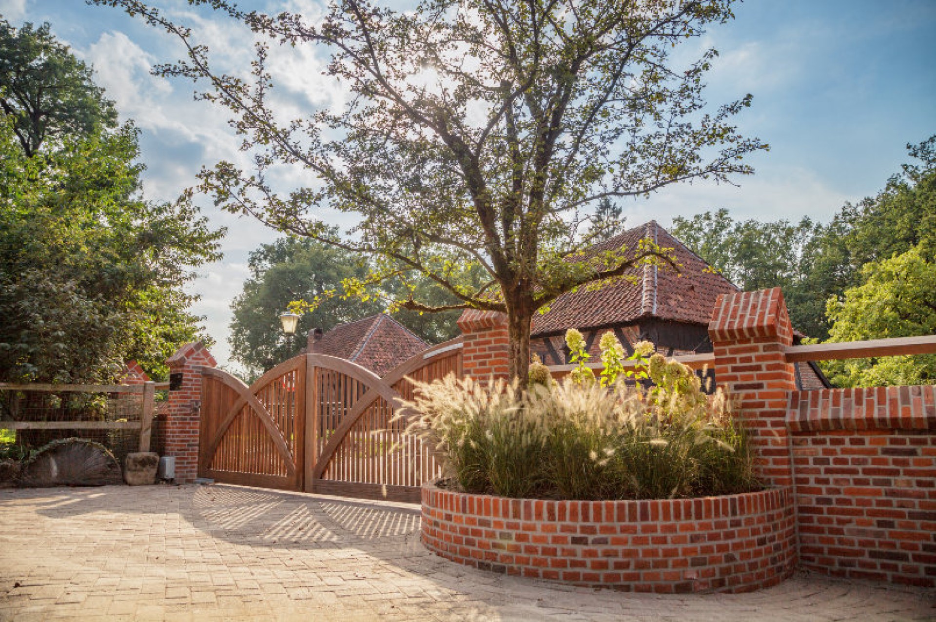 Hard houten poort Hendriks Omheining (3)