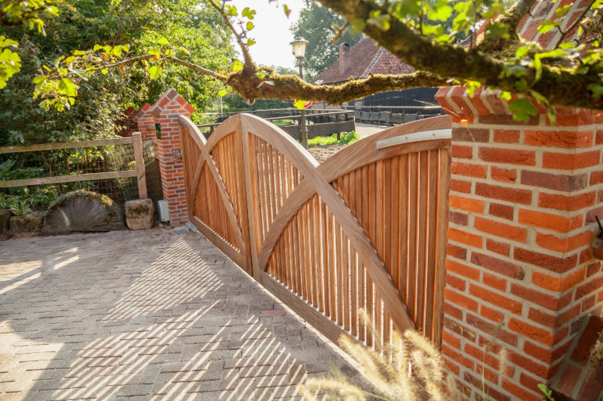 Hard houten poort Hendriks Omheining (8)