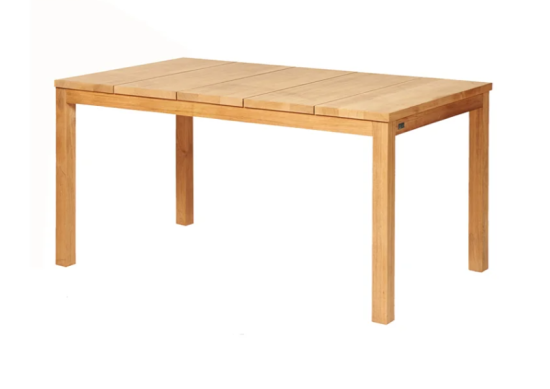 Traditional Teak Floris Table 152cm
