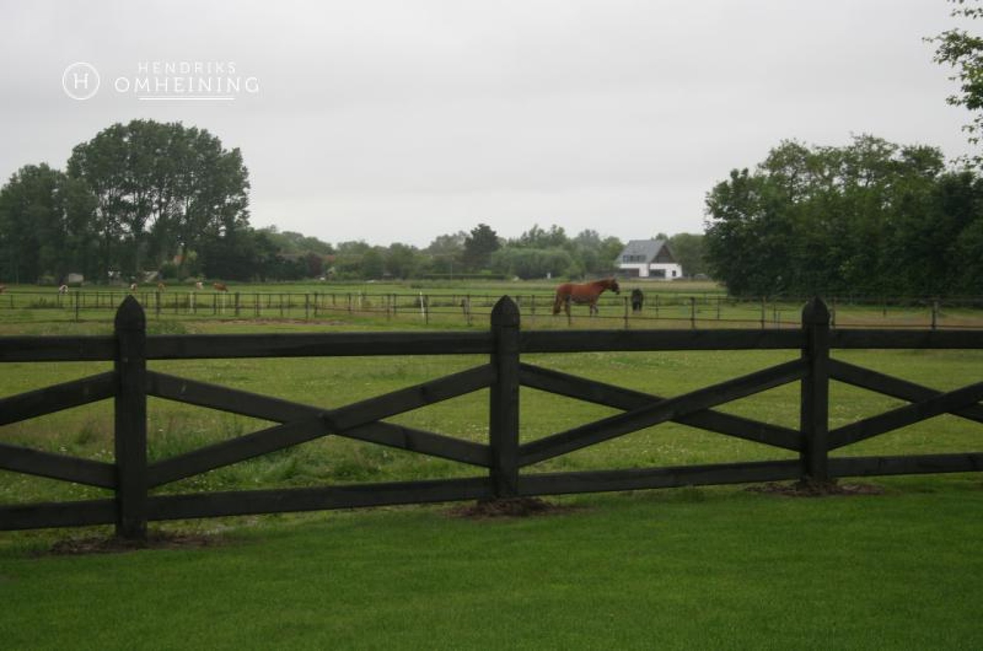 Xcellent Black Cross Fence (4)